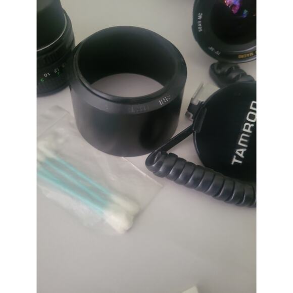 Fuji AX Multi Program Camera, Tamron lenses, smart cord, rewinder, flash. - Picture 16 of 16